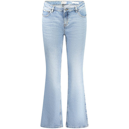 Guess Jeans Light Blue Cotton Women Jeans by Guess Jeans