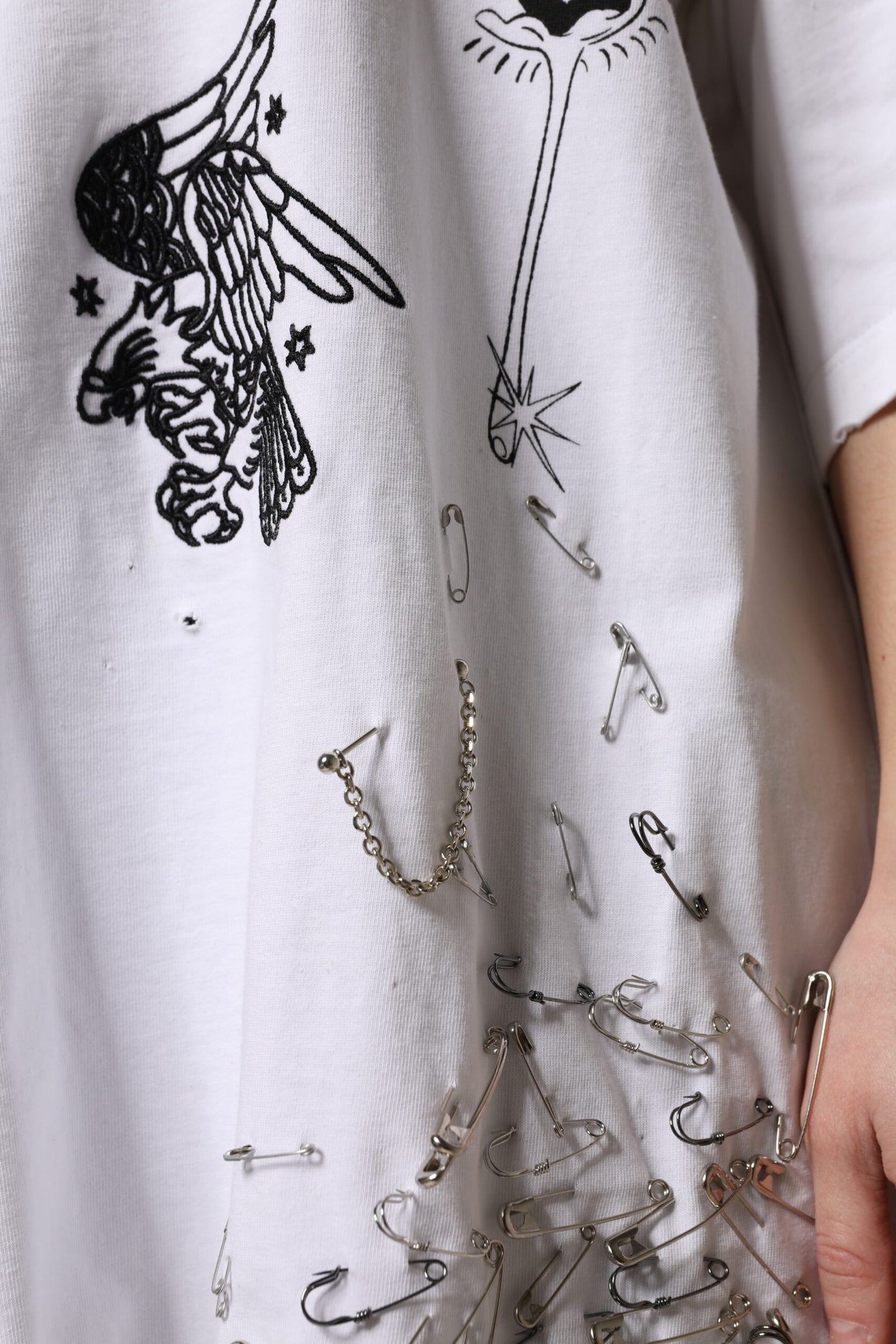 Dolce & Gabbana White Cotton DG BLESSED Printed T-shirt by Dolce & Gabbana