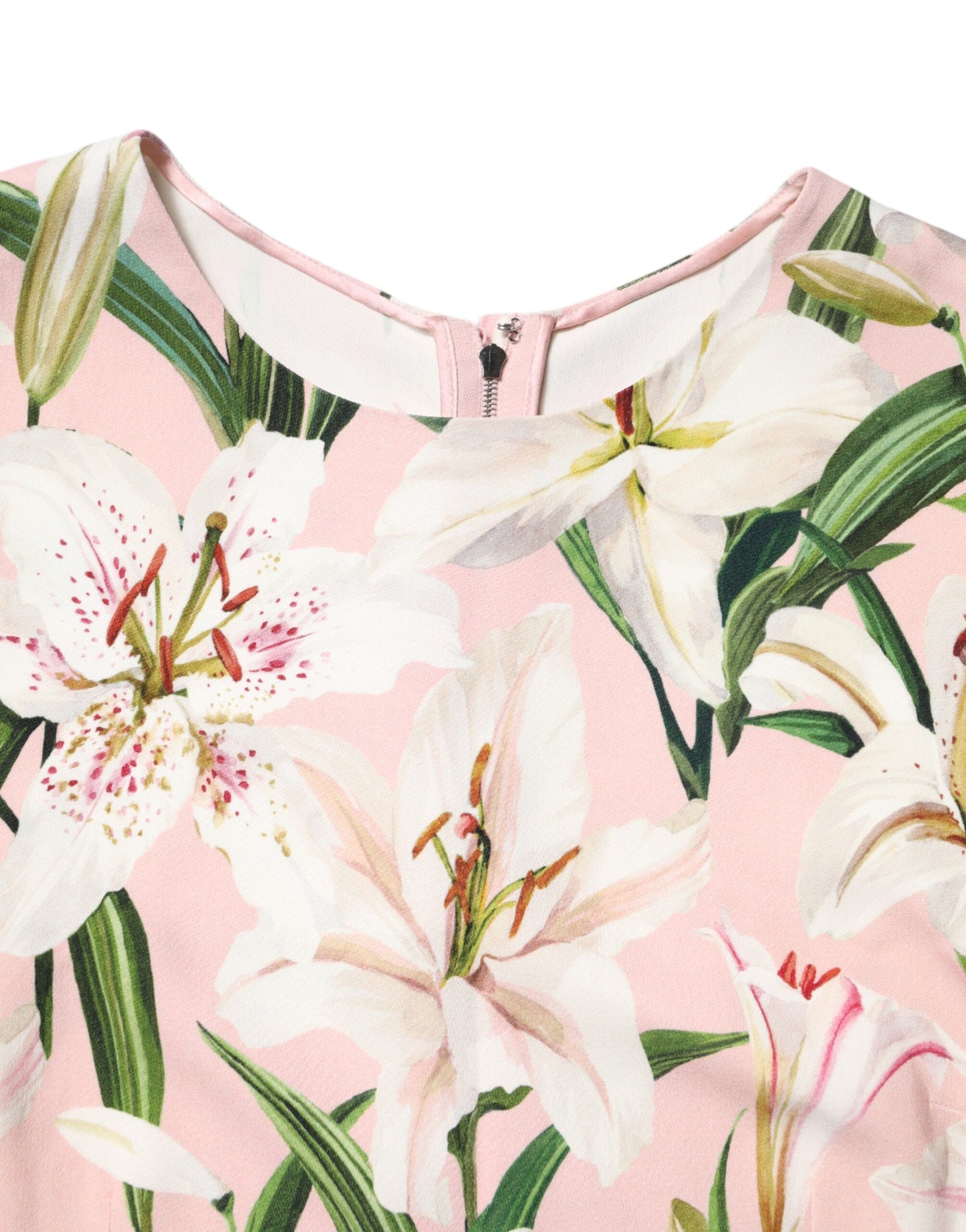 Dolce & Gabbana Multicolor Floral Print Round Neck Tank Top by Dolce & Gabbana