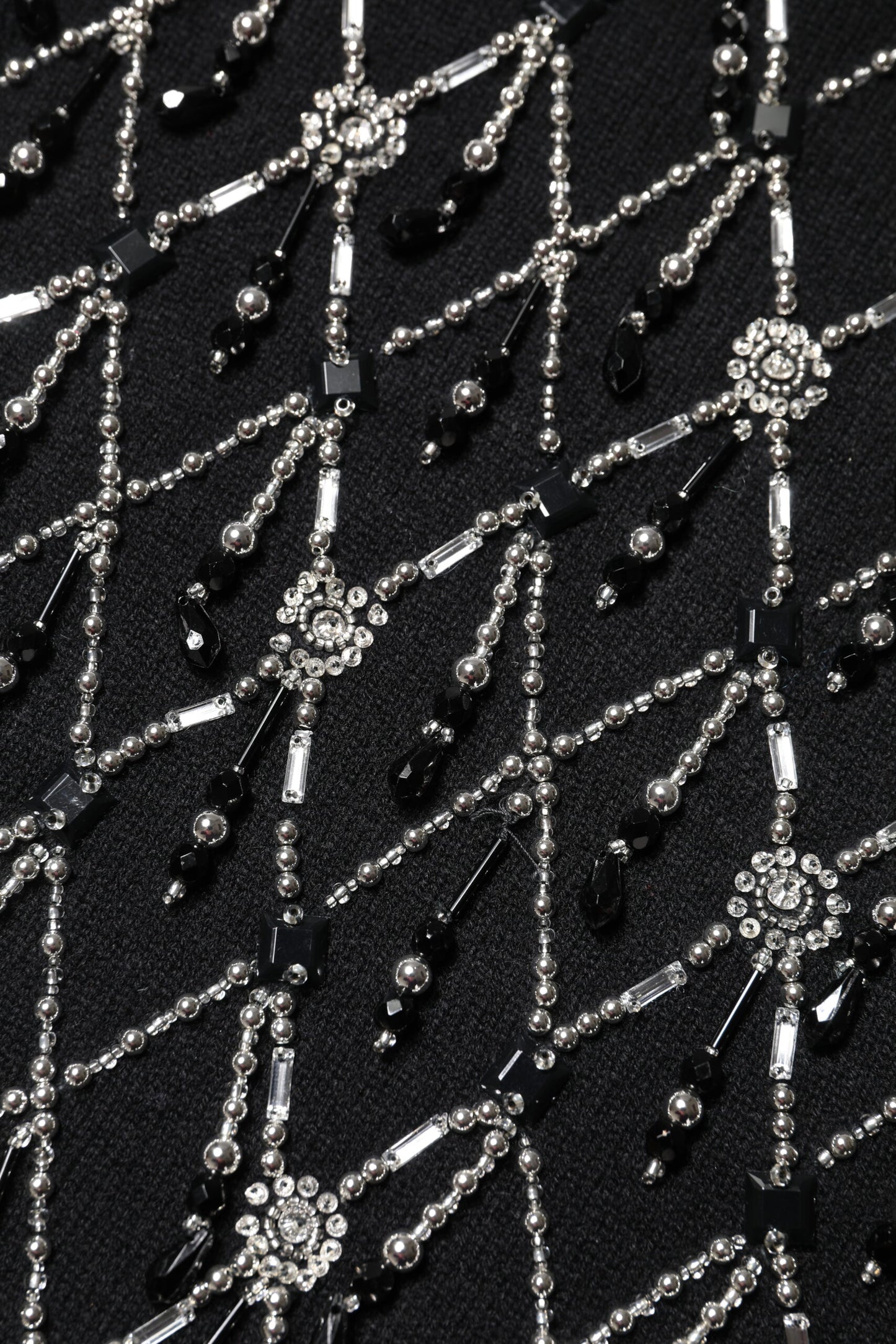Dolce &amp; Gabbana Haut à manches longues orné de cachemire noir
