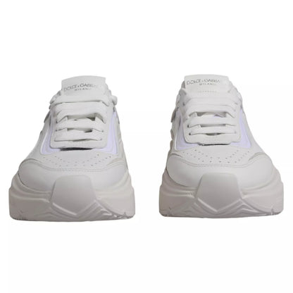 Dolce & Gabbana White Daymaster Low Top Mens Sneakers Shoes by Dolce & Gabbana