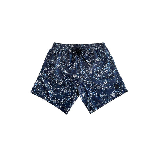 Short de bain Trussardi Beachwear bleu en polyester pour homme