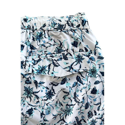 Short de bain Trussardi Beachwear en polyester blanc pour homme