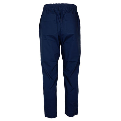 Alpha Studio Blue Cotton Jeans & Pant by Alpha Studio