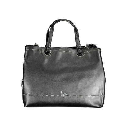 BYBLOS Black Polyethylene Women Handbag by BYBLOS
