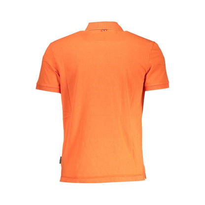 Napapijri Red Cotton Men Polo Shirt by Napapijri