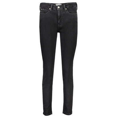 Calvin Klein Black Cotton Jeans & Pant by Calvin Klein