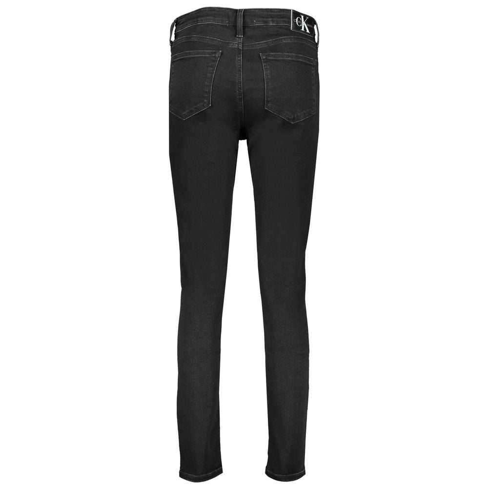 Calvin Klein Black Cotton Jeans & Pant by Calvin Klein