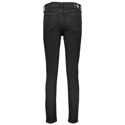 Calvin Klein Black Cotton Jeans & Pant by Calvin Klein