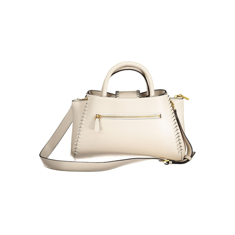 Guess Jeans Beige Polyethylene Handbag by Guess Jeans