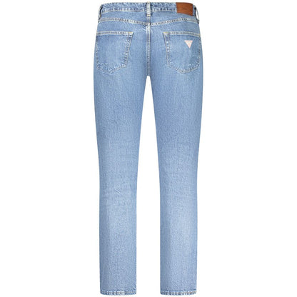 Guess Jeans Blue Cotton Men Jeans by Guess Jeans