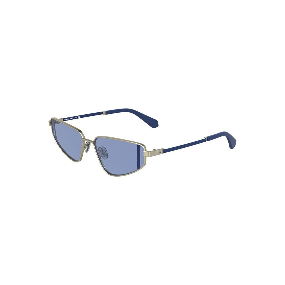 Calvin Klein Metaal Zonnebril Voor Dames - Grijs/57mm