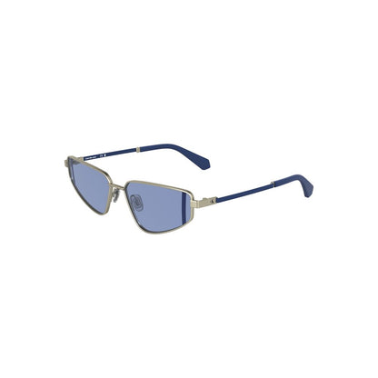 Calvin Klein Metaal Zonnebril Voor Dames - Grijs/57mm