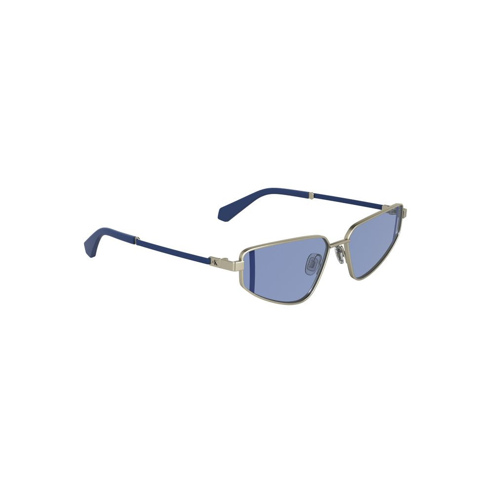 Calvin Klein Metaal Zonnebril Voor Dames - Grijs/57mm