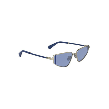 Calvin Klein Metaal Zonnebril Voor Dames - Grijs/57mm