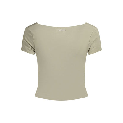 Guess Jeans Green Modal Tops &amp; T-Shirt