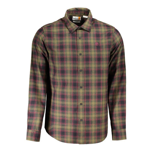 Timberland Green Cotton Shirt by Timberland