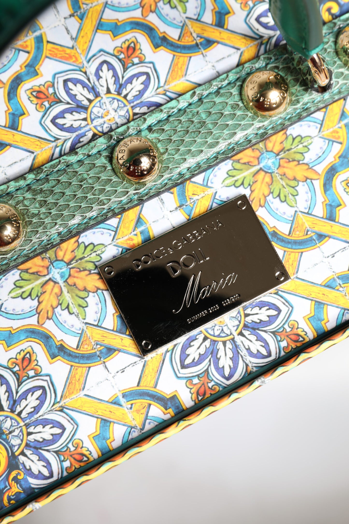 Robe noire Dolce &amp; Gabbana MARIA Défilé de mode en porcelaine Poupées en cuir Sicily