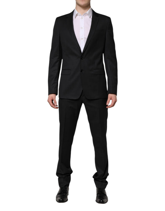 Costume 2 pièces gris foncé MARTINI à boutonnage simple Dolce &amp; Gabbana