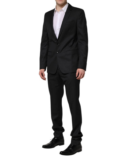 Costume 2 pièces gris foncé MARTINI à boutonnage simple Dolce &amp; Gabbana