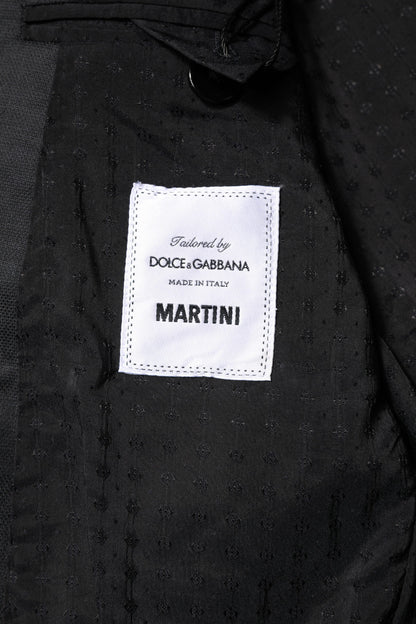 Costume 2 pièces gris foncé MARTINI à boutonnage simple Dolce &amp; Gabbana