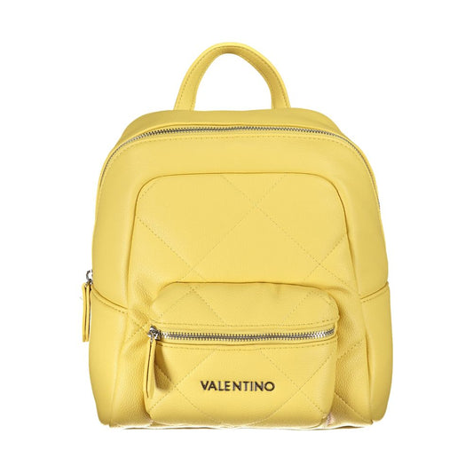 Sac à dos en polyéthylène jaune Mario Valentino