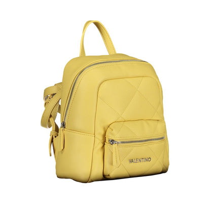 Sac à dos en polyéthylène jaune Mario Valentino
