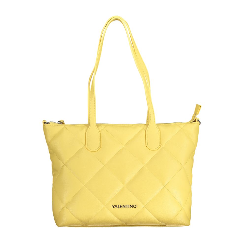 Mario Valentino Yellow Polyethylene Handbag by Mario Valentino