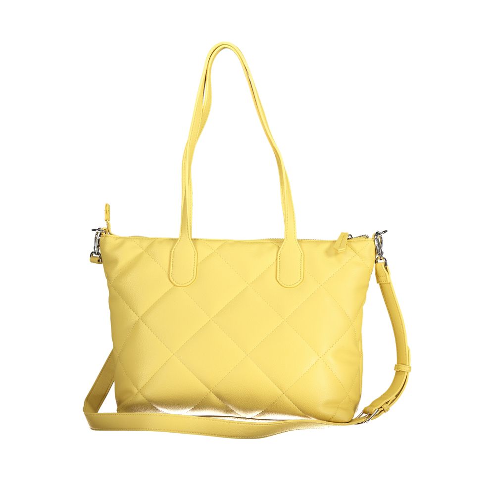 Mario Valentino Yellow Polyethylene Handbag by Mario Valentino