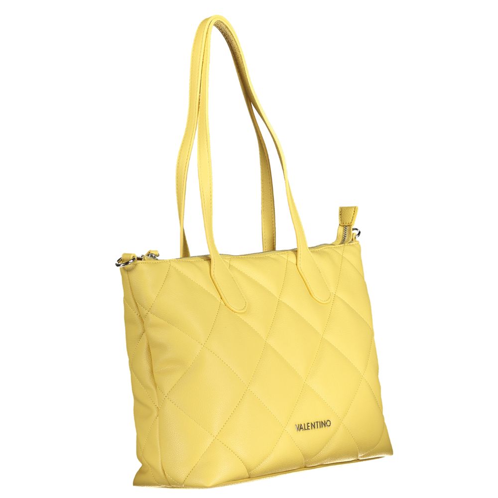 Mario Valentino Yellow Polyethylene Handbag by Mario Valentino