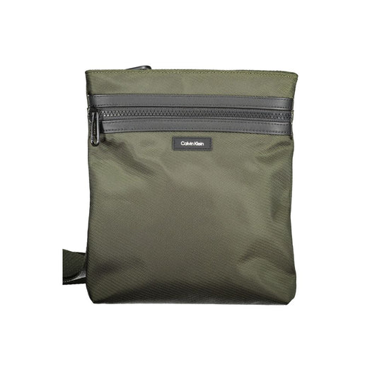 Sac à bandoulière en polyester vert Calvin Klein