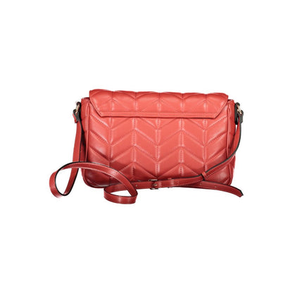 Mario Valentino Red Polyethylene Handbag by Mario Valentino