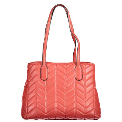 Mario Valentino Red Polyethylene Women Handbag by Mario Valentino