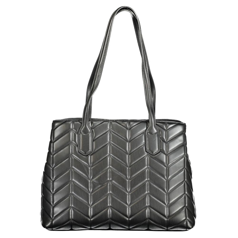 Mario Valentino Black Polyethylene Women Handbag by Mario Valentino