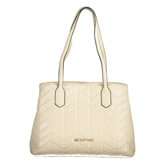 Mario Valentino Beige Polyethylene Women Handbag by Mario Valentino