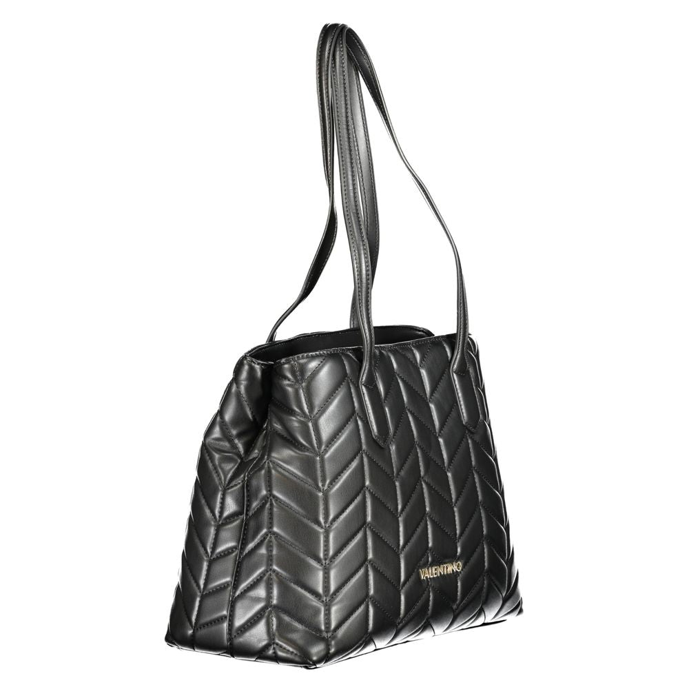 Mario Valentino Black Polyethylene Women Handbag by Mario Valentino