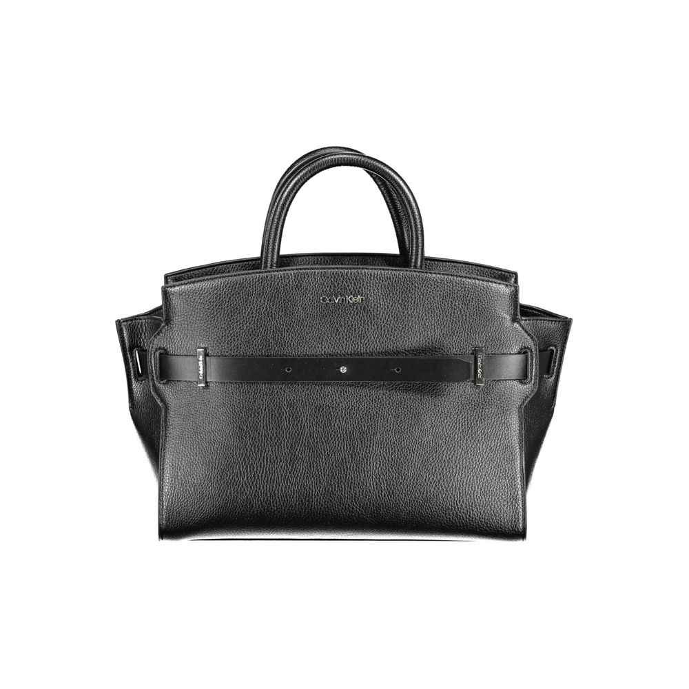 Calvin Klein Handtas Polyethyleen Zwart Luxe Dames XL