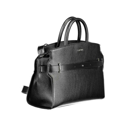 Calvin Klein Handtas Polyethyleen Zwart Luxe Dames XL
