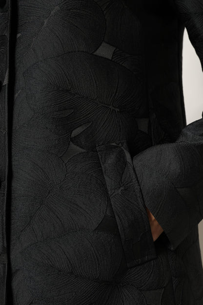 Dolce & Gabbana Black Single Breasted Trench Coat Jacket by Dolce & Gabbana