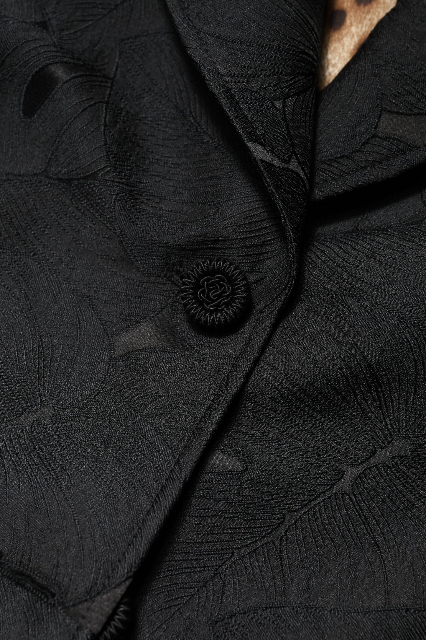 Dolce & Gabbana Black Single Breasted Trench Coat Jacket by Dolce & Gabbana