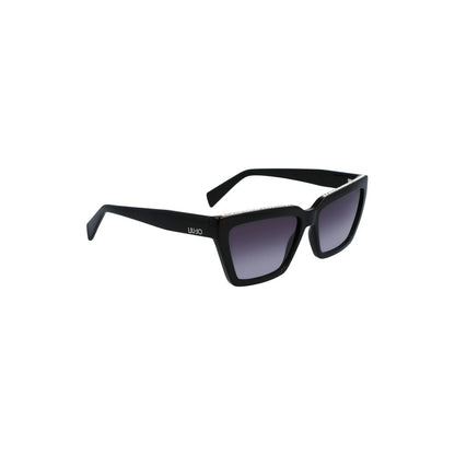 Liu Jo Black Bio Injected Women Sunglass by Liu Jo