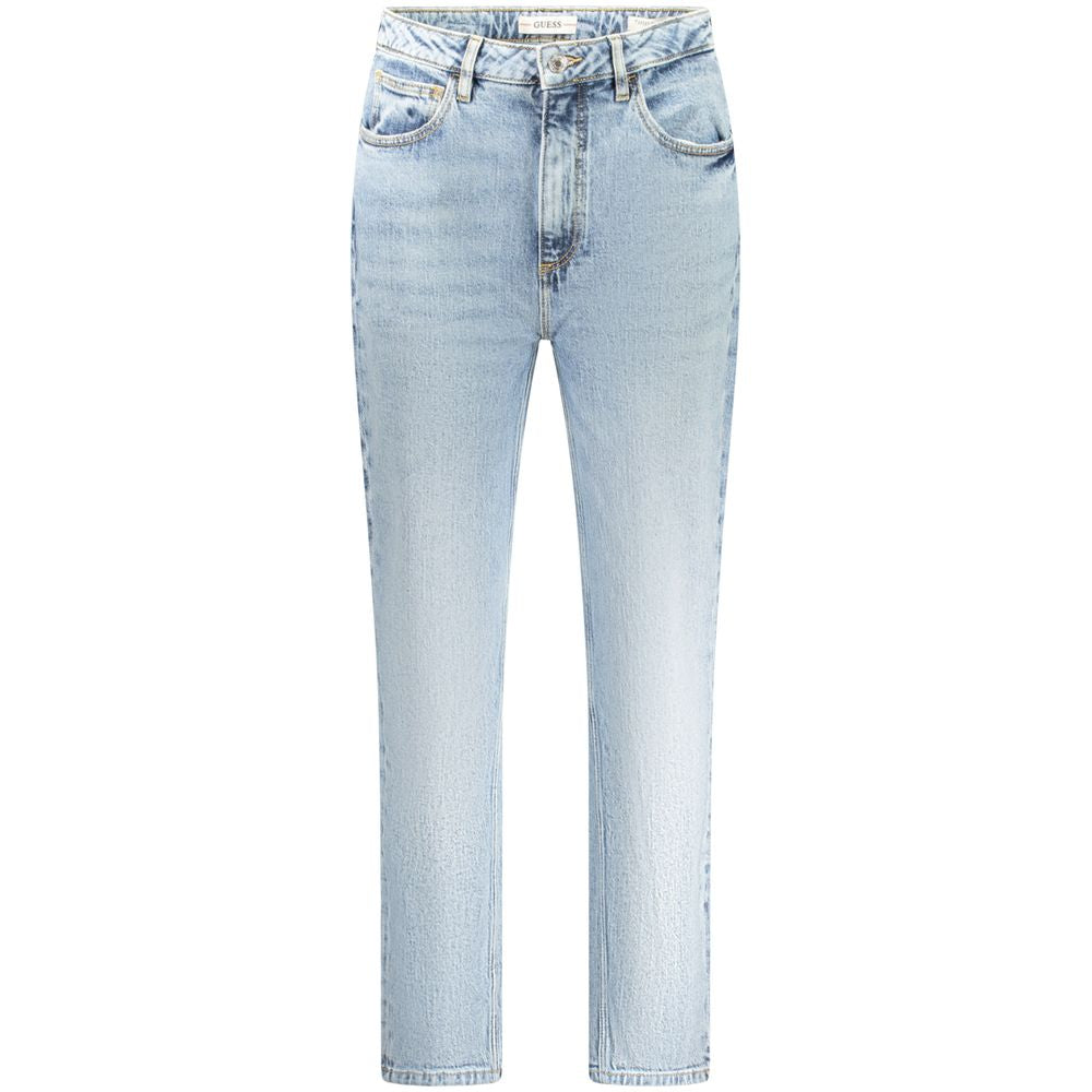 Guess Jeans Light Blue Cotton Women Jeans by Guess Jeans