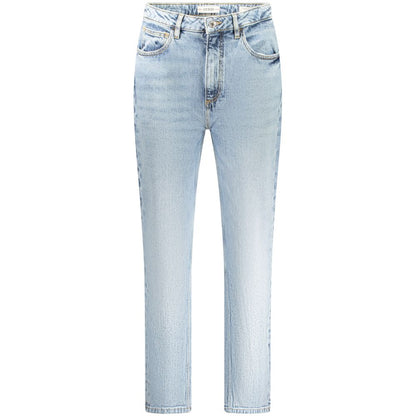 Guess Jeans Light Blue Cotton Women Jeans by Guess Jeans