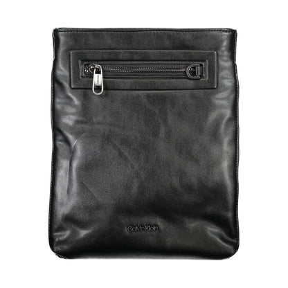 Sac à bandoulière noir élégant Calvin Klein avec détails contrastés