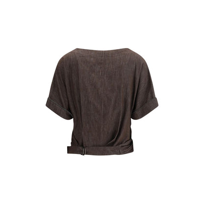 Brunello Cucinelli Chemisier portefeuille