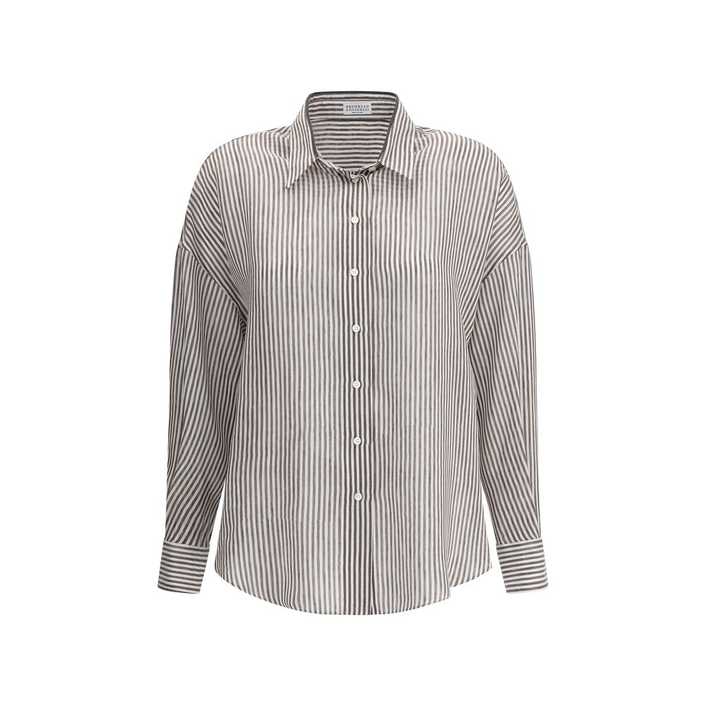 Chemise rayée Brunello Cucinelli