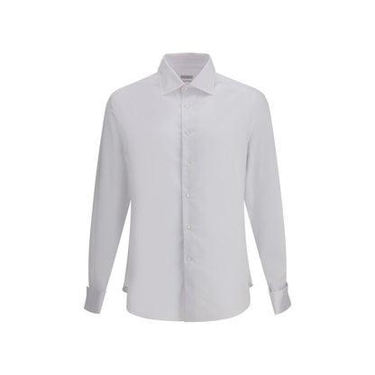 Brunello Cucinelli Cotton Shirt Craftsmanship In Luxury