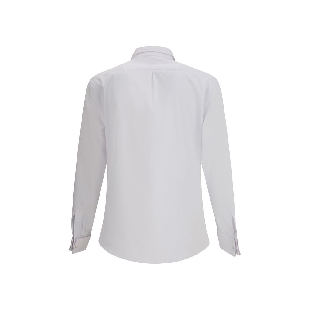 Brunello Cucinelli Cotton Shirt Craftsmanship In Luxury