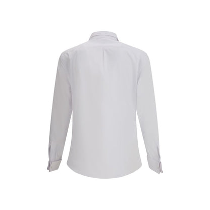 Brunello Cucinelli Cotton Shirt Craftsmanship In Luxury