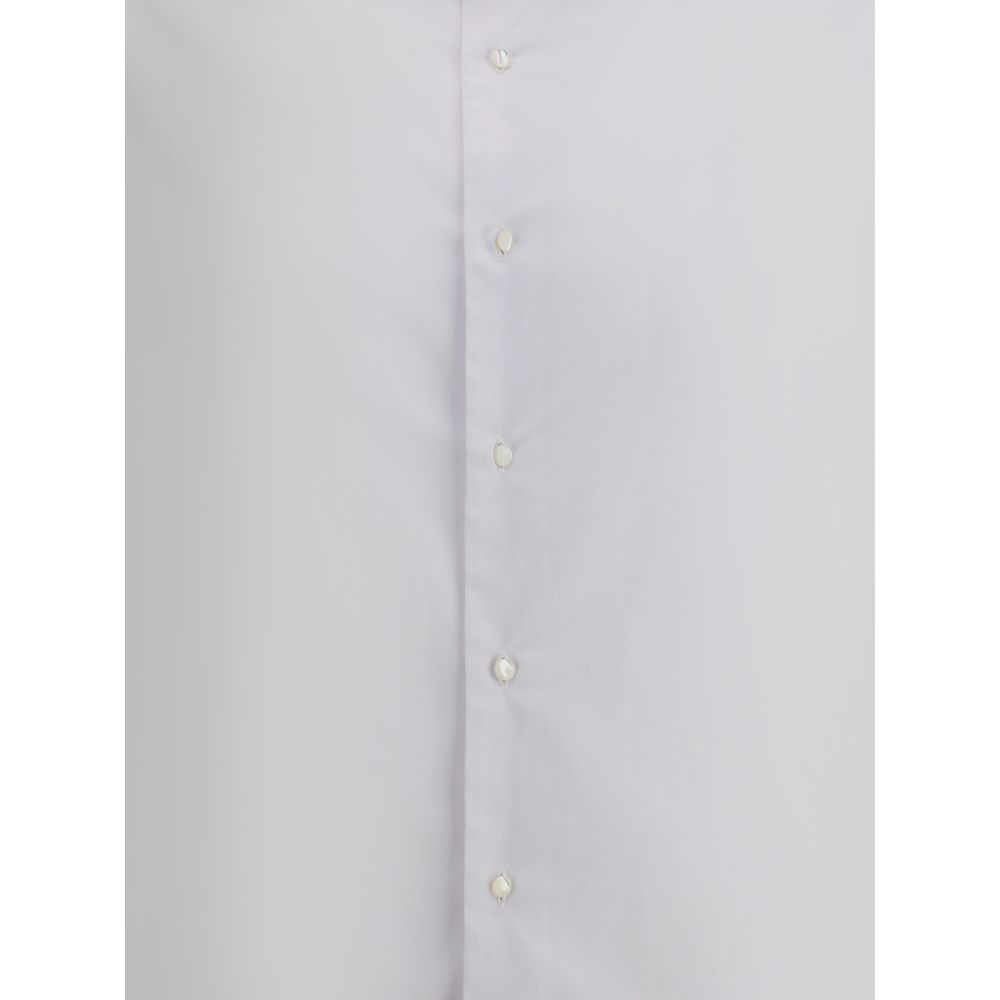 Brunello Cucinelli Cotton Shirt Craftsmanship In Luxury